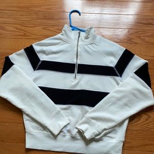 fleece half zip up